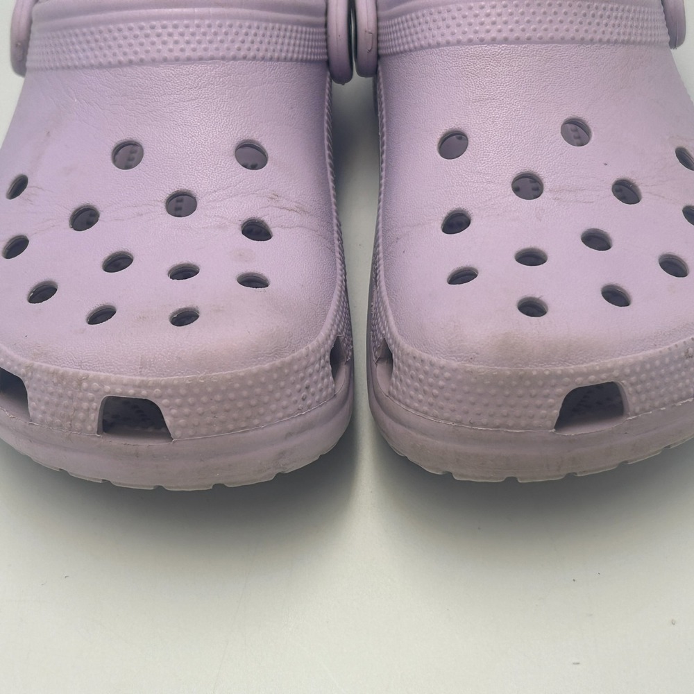 Crocs Classic Clog Slip On Women Shoe Ultra Light Water Sandals Purple Lavender - Picture 6 of 8